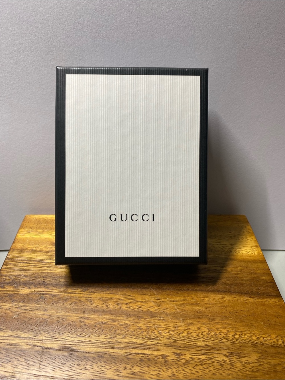 Gucci Black & White Branded Display Frame
